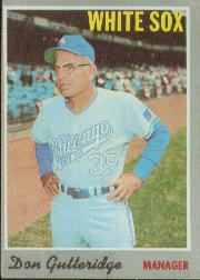 1970 Topps Baseball Cards      123     Don Gutteridge MG RC
